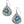 Load image into Gallery viewer, Journey To India Teardrop French Wire Earrings - Jenna Jane&#39;s Jewelry
