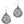 Load image into Gallery viewer, Journey To India Teardrop French Wire Earrings - Jenna Jane&#39;s Jewelry
