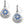 Load image into Gallery viewer, Journey To India Reversible Post Hoop Earrings - Jenna Jane&#39;s Jewelry
