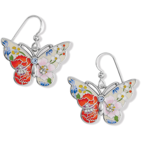 Blossom Hill Butterfly French Wire Earrings