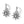 Load image into Gallery viewer, Telluride Petite Hoop Post Earrings

