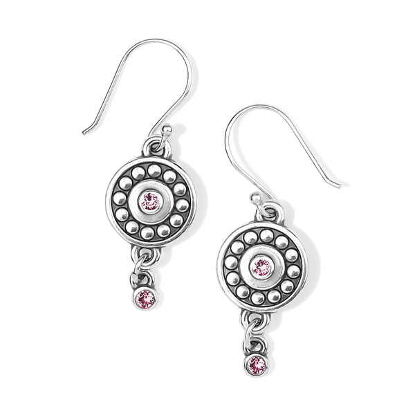 Pebble Dot Medali Reversible Earrings - Birthstones