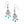 Load image into Gallery viewer, Mosaic Tile French Wire Earrings
