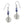 Load image into Gallery viewer, Mingle Shores Beaded Disc French Wire Earrings
