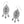 Load image into Gallery viewer, Pebble Dot Dream Howlite French Wire Earrings
