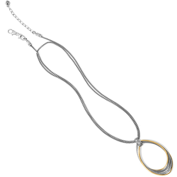 Neptune's Rings Twirl Convertible Pendant Necklace - Jenna Jane's Jewelry