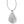 Load image into Gallery viewer, Pebble Teardrop Convertible Reversible Necklace
