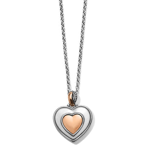 Neptune's Rings Opal Heart Reversible Necklace - Jenna Jane's Jewelry