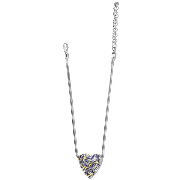 Tapestry Royal Heart Necklace