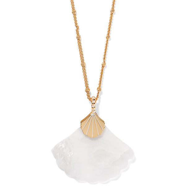 Sunset Cove Mother Of Pearl Shell Necklace