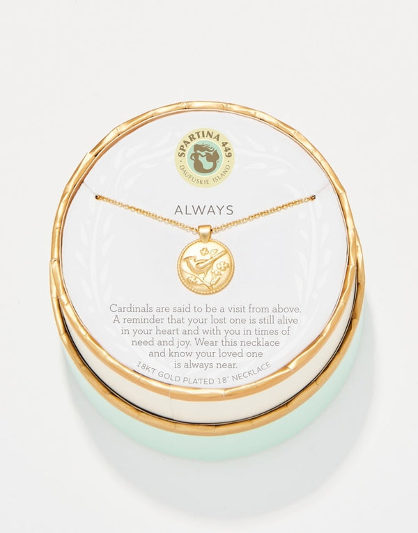 Sea La Vie Always/Cardinal Necklace